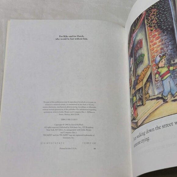 Lost! David McPhail Illustrated Picture Book Children Paperback Young Readers - Picture 6 of 8